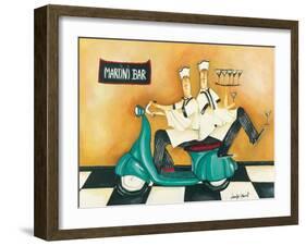 Martini Bar-Jennifer Garant-Framed Giclee Print