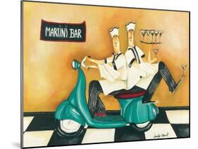 Martini Bar-Jennifer Garant-Mounted Giclee Print