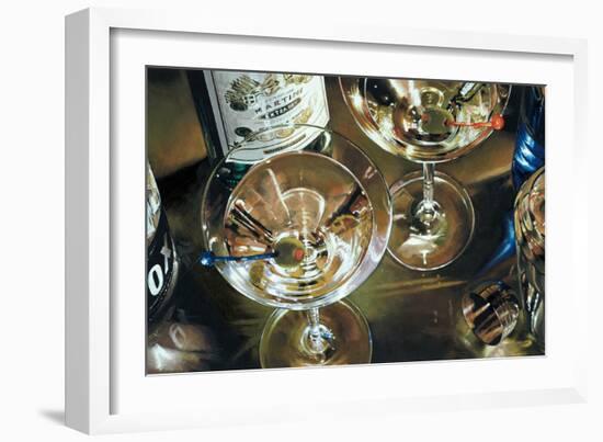 Martini Bar-Stefano Ferreri-Framed Art Print