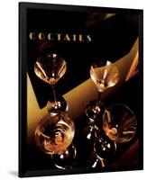 Martini Cocktails II-Richard Sutton-Framed Premium Giclee Print