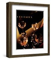 Martini Cocktails II-Richard Sutton-Framed Art Print