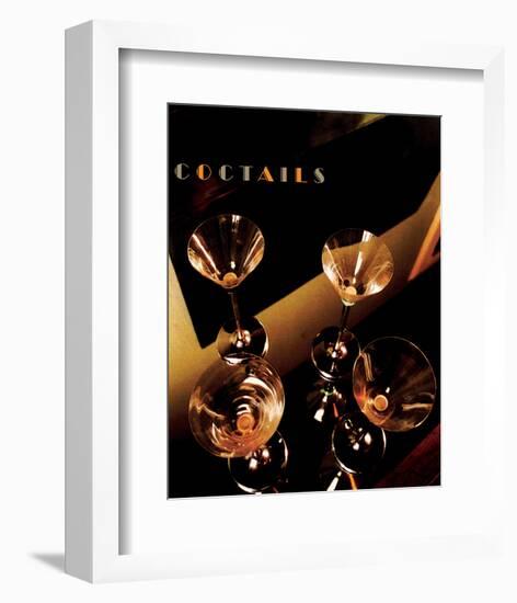 Martini Cocktails II-Richard Sutton-Framed Art Print