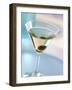 Martini Dry Cocktail (Drink with Gin, Vermouth Dry & Olive)-Michael Brauner-Framed Photographic Print