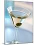 Martini Dry Cocktail (Drink with Gin, Vermouth Dry & Olive)-Michael Brauner-Mounted Photographic Print