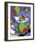 Martini Flying Olives-Ron Magnes-Framed Giclee Print