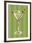 Martini Glass-Lantern Press-Framed Art Print