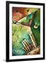 Martini Hour-Megan Aroon Duncanson-Framed Art Print