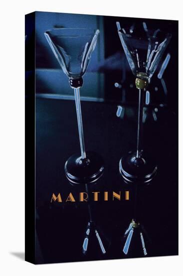 Martini II-Richard Sutton-Stretched Canvas