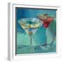 Martini in Aqua-Patti Mollica-Framed Art Print