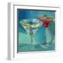 Martini in Aqua-Patti Mollica-Framed Art Print