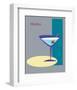 Martini in Grey-ATOM-Framed Giclee Print