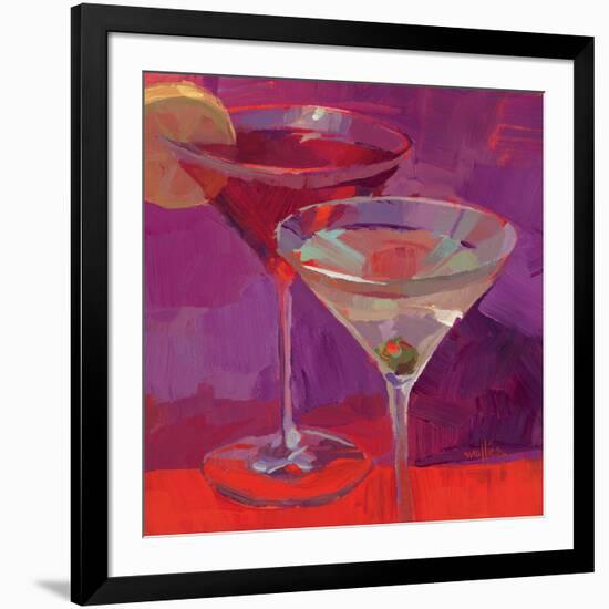 Martini in Magenta-Patti Mollica-Framed Art Print