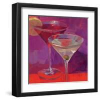 Martini in Magenta-Patti Mollica-Framed Art Print