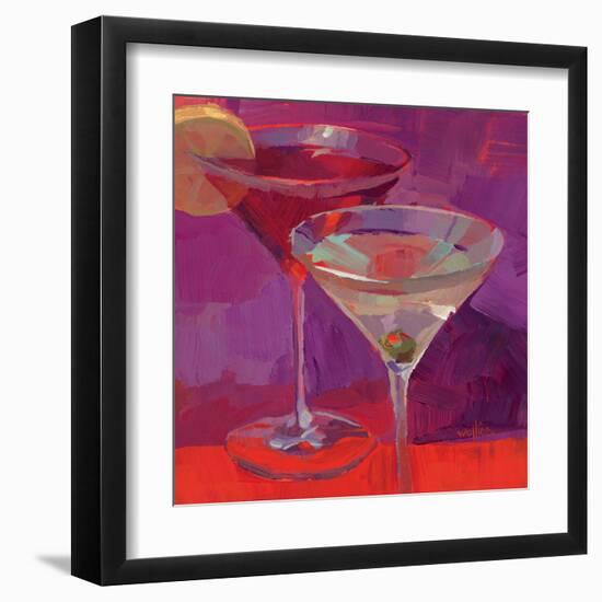 Martini in Magenta-Patti Mollica-Framed Art Print