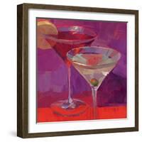 Martini in Magenta-Patti Mollica-Framed Art Print