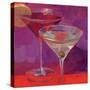 Martini in Magenta-Patti Mollica-Stretched Canvas