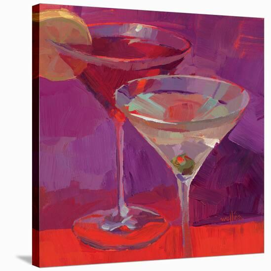 Martini in Magenta-Patti Mollica-Stretched Canvas