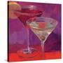 Martini in Magenta-Patti Mollica-Stretched Canvas