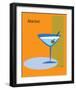 Martini in Orange-ATOM-Framed Giclee Print