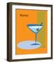 Martini in Orange-ATOM-Framed Giclee Print