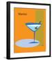 Martini in Orange-ATOM-Framed Giclee Print