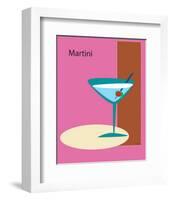 Martini in Pink-ATOM-Framed Giclee Print