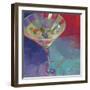 Martini in Plum-Patti Mollica-Framed Art Print