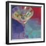 Martini in Plum-Patti Mollica-Framed Art Print