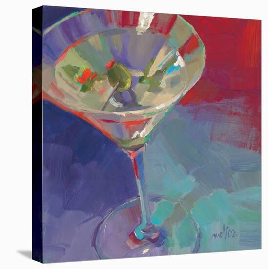 Martini in Plum-Patti Mollica-Stretched Canvas