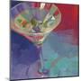 Martini in Plum-Patti Mollica-Mounted Art Print