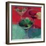 Martini in Red-Patti Mollica-Framed Art Print