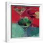 Martini in Red-Patti Mollica-Framed Art Print