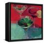 Martini in Red-Patti Mollica-Framed Stretched Canvas