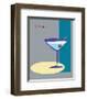 Martini in Silver-null-Framed Giclee Print