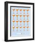 Martini Lover Orange-NaxArt-Framed Art Print