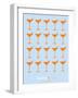 Martini Lover Orange-NaxArt-Framed Art Print