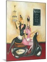 Martini Menu-Jennifer Garant-Mounted Giclee Print