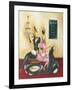 Martini Menu-Jennifer Garant-Framed Giclee Print