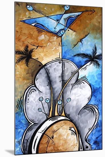 Martini On The Beach-Megan Aroon Duncanson-Mounted Art Print