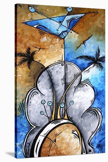 Martini On The Beach-Megan Aroon Duncanson-Stretched Canvas