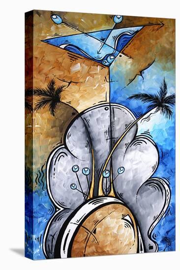 Martini On The Beach-Megan Aroon Duncanson-Stretched Canvas
