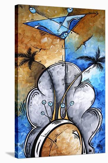 Martini On The Beach-Megan Aroon Duncanson-Stretched Canvas