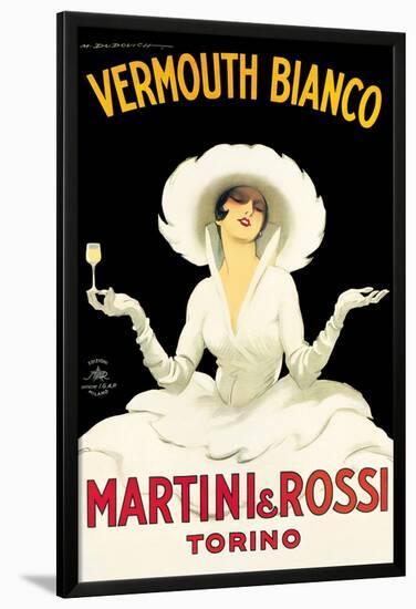 Martini & Rossi-Marcello Dudovich-Lamina Framed Poster