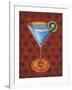 Martini Royale - Hearts-Will Rafuse-Framed Giclee Print