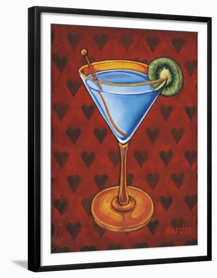 Martini Royale - Hearts-Will Rafuse-Framed Giclee Print