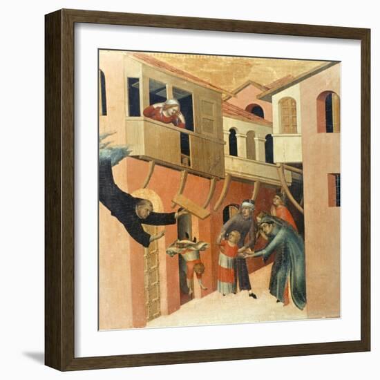 Martini: St. Augustine-Simone Martini-Framed Giclee Print