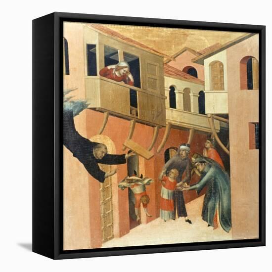 Martini: St. Augustine-Simone Martini-Framed Stretched Canvas