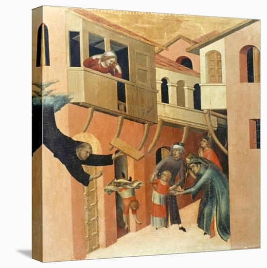 Martini: St. Augustine-Simone Martini-Stretched Canvas