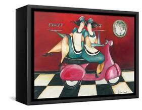 Martini Time-Jennifer Garant-Framed Stretched Canvas