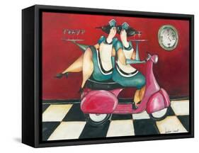 Martini Time-Jennifer Garant-Framed Stretched Canvas